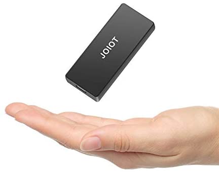 JOIOT Portable SSD External Solid State Drive 120GB Hard Drive, USB 3.1 Type C External SSD – 400MB/S Data Transfer, Mini Aluminium Alloy Portable SSD for Mac Windows Android Linux(120GB)