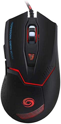 K1020 RGB Backlight USB Optical Gaming Mouse 1600/2400/3200Dpi Ergonomics 6 Buttons Gamer Mice for Overwatch/Dota2