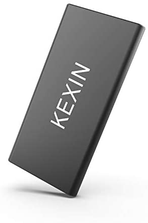 KEXIN 500GB External Solid State Drive Portable SSD High Speed Portable External Storage Ultra-Slim Solid State Drive for PC, Mac, Xbox & PS4