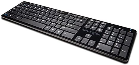 Kensington KP400 Bluetooth and USB Switchable Keyboard for Windows, Surface, MacOS, Iphone and Android (K72322US),Black