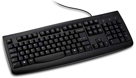 Kensington Pro Fit USB Washable Keyboard, Black (K64407US)