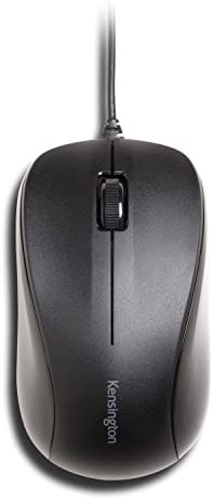 Kensington Silent Mouse-for-Life Wired USB Mouse – Black (K72110US)