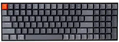 Keychron K4 Wireless Bluetooth 5.1/Wired USB Mechanical Gaming Keyboard, Compact 96% Layout 100 Keys Computer Keyboard Gateron Brown Switch White LED Backlight N-Key Rollover for Mac Windows-Version 2