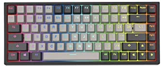 Keycool Hero 84 2021 Edition Mechanical Keyboard RGB Gateron Switches Mini Gaming 84 Keys Keyboard (RGB Gateron Brown)