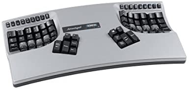 Kinesis Advantage2 Silver Ergonomic Keyboard (KB605)