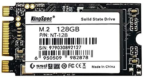 KingSpec M.2 SSD 2242 NGFF 128GB Internal Solid State Drive SATA 6Gb/s for Ultrabook (128GB) …