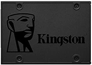 Kingston 120GB A400 SATA 3 2.5″ Internal SSD SA400S37/120G – HDD Replacement for Increase Performance , Black