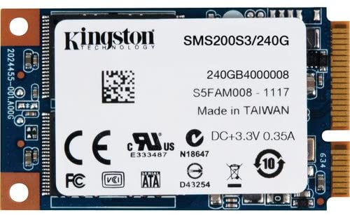 Kingston SSDNow 240GB Solid State Drive ms200 mSATA (SMS200S3/240G)