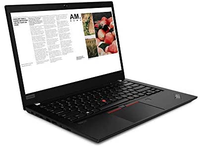 LEN ThinkPad T14 Notebook Gen 1, 14″, i7-10510U, 4.90 GHz Max Frequency, FHD 1920×1080, W10P, Black, 3-Year Onsite + 3-Year Battery Warranty (16GB, 512GB SSD)