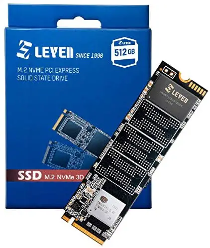 LEVEN 512GB 3D NAND NVMe Internal SSD(Solid State Drive)- Gen3x4 PCIe M.2 2280 – Compatible with Desktop PC Laptop, PS4 Pro, MAC, Gaming Devices, Up to 2100 MB/s – (JP600-512GB)