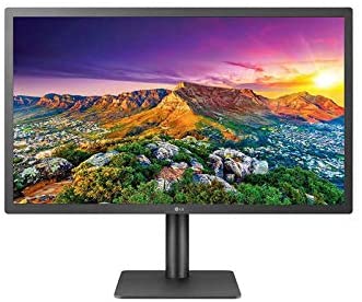 LG 24MD4KL-B 24″ Ultrafine 4K UHD IPS LED Monitor with Built-in Speakers, 3840×2160 (Renewed)