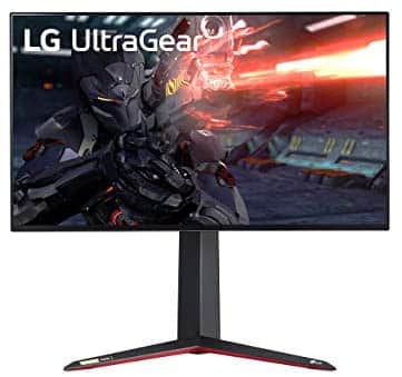 LG 27GN950-B 27 Inch UHD (3840 x 2160) Nano IPS Display Ultragear Gaming Monitor with 1ms Response Time 144Hz Refresh Rate and G-SYNC Compatibility (Black) (Renewed)