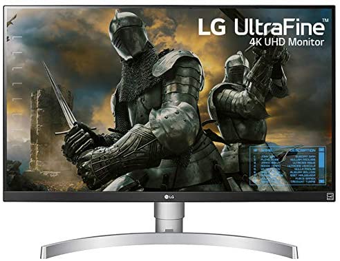 LG 27UK650-W 27in 4K UHD IPS Monitor with HDR10 and AMD FreeSync Technology (2018) (Renewed)