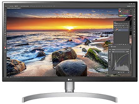 LG 27UK850-W 27″ 4K UHD IPS Monitor with HDR10 with USB Type-C Connectivity and FreeSync, White
