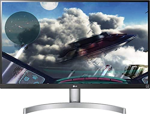 LG 27UL600-W 27″ IPS LED 4K (3840 x 2160) UHD FreeSync Monitor – HDR 400- White/Silver – 5ms Response – 1000:1 Contrast – 350CD- sRGB 99% Color Gamut- Free RATZK HDMI Cable
