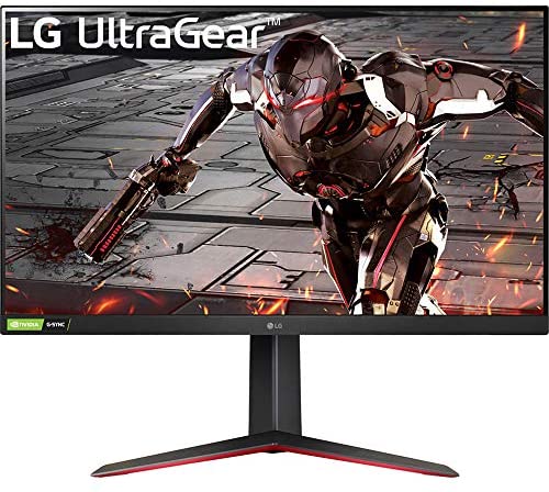 LG 32GN550-B 32 Inch Ultragear VA Gaming Monitor with 165Hz Refresh Rate/FHD (1920 x 1080) with HDR10 / 1ms Response Time with MBR and Compatible with NVIDIA G-SYNC and AMD FreeSync Premium