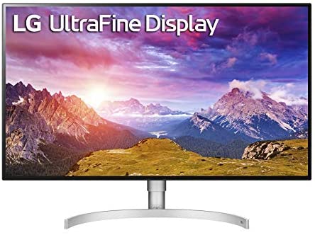 LG 32UL950-W 32″ Class Ultrafine 4K UHD LED Monitor with Thunderbolt 3 Connectivity Silver (31.5″ Display)