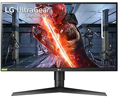 LG Electronics UltraGear 27GN750-B 27 Inch Full HD 1ms and 240HZ Monitor with G-SYNC Compatibility and Tilt, Height and Pivot Adjustable Stand, Black
