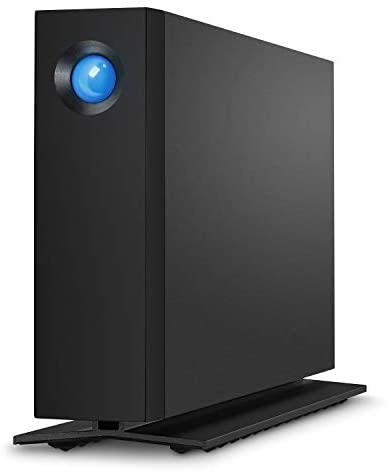 LaCie – STHA4000800 d2 Professional 4TB External Hard Drive Desktop HDD – USB-C USB 3.0 7200 RPM Enterprise Class Drives, 5 Year Warranty and Recovery Service (STHA4000800) Black
