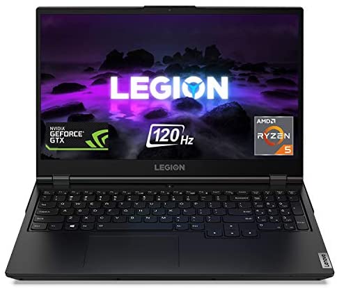 Lenovo Legion Gaming Laptop, 15.6″ FHD 120Hz IPS Diaplay, 6-Core AMD Ryzen 5 4600H (Beats i7-10850H), GTX 1650Ti, 16GB RAM, 256GB SSD + 1TB HDD, Backlit Keyboard, Wi-Fi 6, Win10