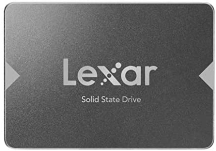 Lexar NS100 512GB 2.5” SATA III Internal SSD, Up to 550MB/s Read (LNS100-512RBNA)