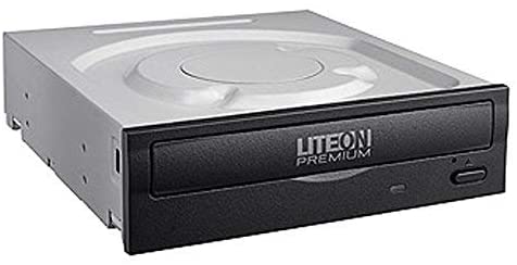 Lite-ON Black Premium 16X SATA Internal CD/DVD/RW DVD DL Dual Layer Optical Disc Drive Burner Recorder (DH-16AFSH-PREMM2)