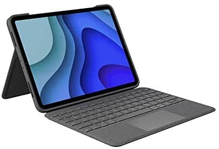 Logitech Folio Touch iPad Keyboard Case with Trackpad and Smart Connector for iPad Pro 11-inch (1st, 2nd, and 3rd Generation) – Grey