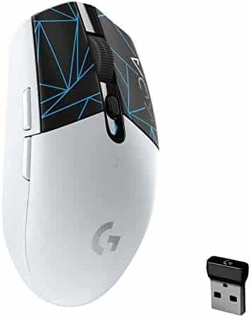 Logitech G305 K/DA LIGHTSPEED Wireless Gaming Mouse – Official League of Legends KDA Gaming Gear – HERO 12,000 DPI, 6 Programmable Buttons, 250h Battery Life, On-Board Memory, Compatible with PC / Mac