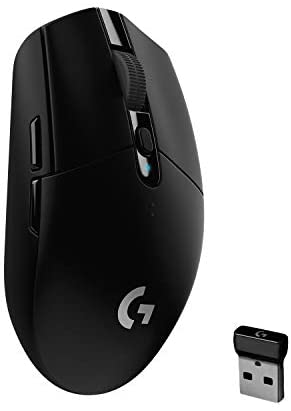 Logitech G305 Lightspeed Wireless Gaming Mouse, Hero 12K Sensor, 12,000 DPI, Lightweight, 6 Programmable Buttons, 250h Battery Life, On-Board Memory, PC/Mac – Mint