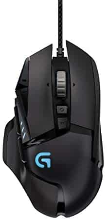 Logitech G502 Proteus Spectrum 12000DPI Right-Hand RF Wireless RGB Tunable Gaming Mouse