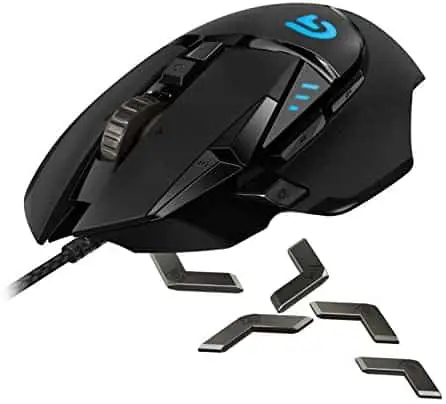 Logitech G502 Proteus Spectrum – RGB Tunable Gaming Mouse – 12,000 DPI On-The-Fly DPI Shifting with 11 Programmable Buttons (Renewed)