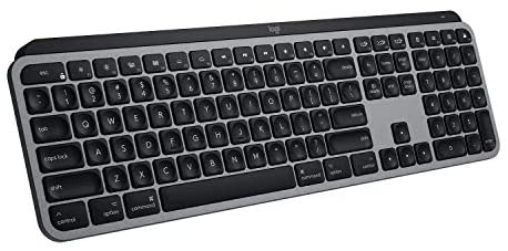 Logitech MX Keys Advanced Illuminated Wireless Keyboard for Mac – Bluetooth/USB