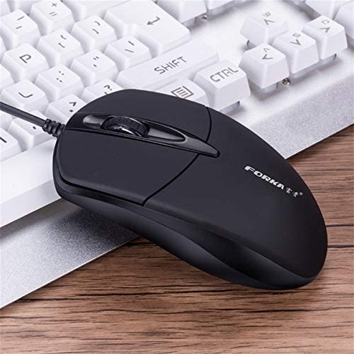 Lysee Cable Winder – 2019 3 Button 1200 DPI USB Wired Silent Optical Gaming Mice Mouses For PC Laptop 30# – (Color: Black)
