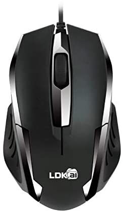 Lysee Cable Winder – 2019 Gaming Mouse Mini Optical Mice USB 3D Wired Gaming 1200dpi Mouse For PC Laptop – (Color: Black)
