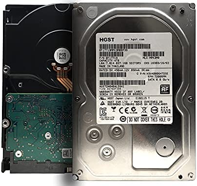 MDD – HGST Ultrastar (‎HUS724040ALE641) 4TB 7200RPM 64MB Cache SATA 6Gb/s 3.5-inch Enterprise Hard Drive (for NAS, Desktop PC, Surveillance Storage) – 5 Year Warranty (Renewed)
