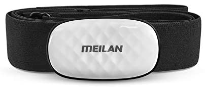 MEILAN C5 Heart Rate Sensor Chest Strap Fitness Tracker HR Monitor Bluetooth/ANT+ Wireless for iOS, Android and Bike Computers