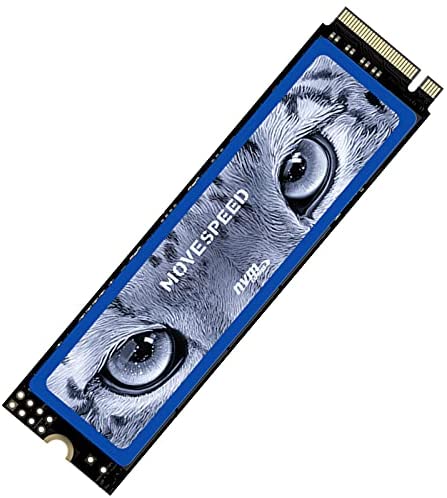 MOVESPEED 256GB M.2 SSD NVME PCIe SSD Internal Solid State Drive PCIe Gen3X4, M.2 NVMe 1.3, SSD M.2 3D NAND Flash Up to Read/Write 2800/1000MB/s for PC Gaming Laptop YSSDM-256GN2000
