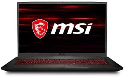 MSI GF75 Thin Gaming Laptop, 17.3″ FHD 144Hz IPS Screen,Intel Core i5-10300H Processor Up to 4.50 GHz, NVIDIA GTX 1650Ti Graphics, 8GB RAM,512GB PCIe SSD, Win10 Home+2weeks SkyCare Support