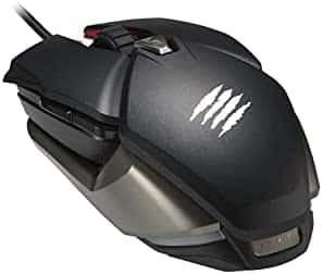 Mad Catz B.A.T. 6+ Performance Ambidextrous Wired Gaming Mouse (MB05DCINBL00)