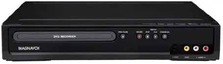 Magnavox ZC320MW8B Progressive Scan DVD±RW Recorder w/Line-in Recording