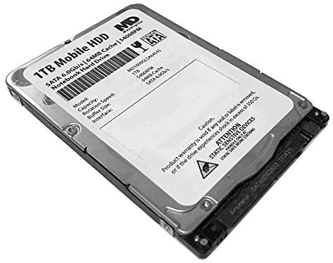 MaxDigitalData 1TB 5400RPM 64MB Cache (7mm) SATA 6.0Gb/s 2.5inch Mobile HDD/Notebook Hard Drive – 2 Year Warranty