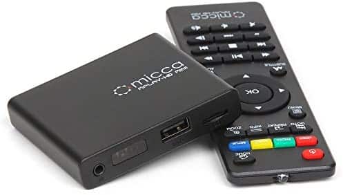 Micca MPLAY-HD Mini 1080P Full-HD Digital Media Player for USB Drives and SD Cards