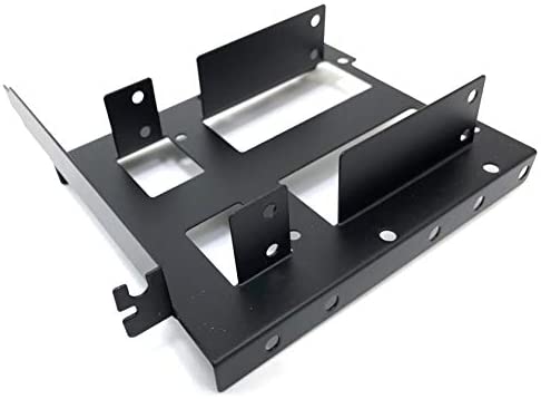 Micro Connectors Rear Panel Dual 2.5″/Single 3.5″ Metal HDD/SSD Mounting Bracket Kit (L02-300)
