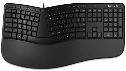 Microsoft Ergonomic Keyboard (LXM-00001), Black