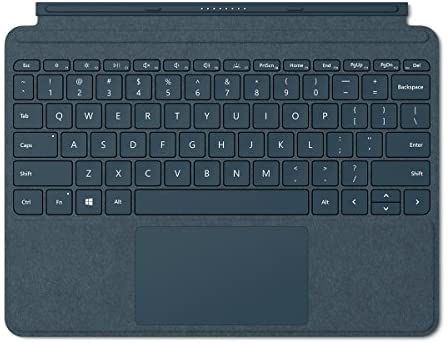 Microsoft Surface Go Alcantara Signature Type Cover, Model 1840 (KCS-00021) Cobalt Blue