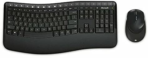 Microsoft Wireless Comfort Desktop 5050 with AES – Keyboard and Mouse