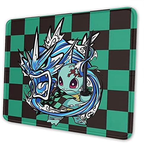 Mouse Pad Anime Gaming Mouse Pads with Stitched Edges and Non-Slip Rubber Base for Computer Laptop 7.9 x 9.5 inch