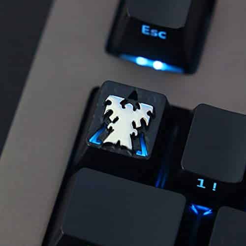 Mugen Terran Custom Starcraft Gaming Keycaps for Cherry MX Switches – Fits Most Mechanical Keyboards – with Keycap Puller
