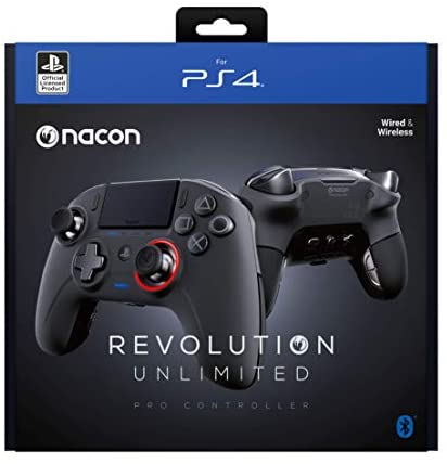 NACON Controller Esports Revolution Unlimited Pro V3 PS4 Playstation 4 / PC – Wireless/Wired – Nacon-311608