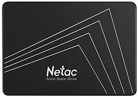 Netac 128GB SSD SATA 3.0 6Gb/s 2.5 Inch 3D NAND 510MB/S Black – N530S